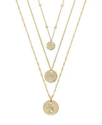 Ettika Lucky Coin Necklace Set