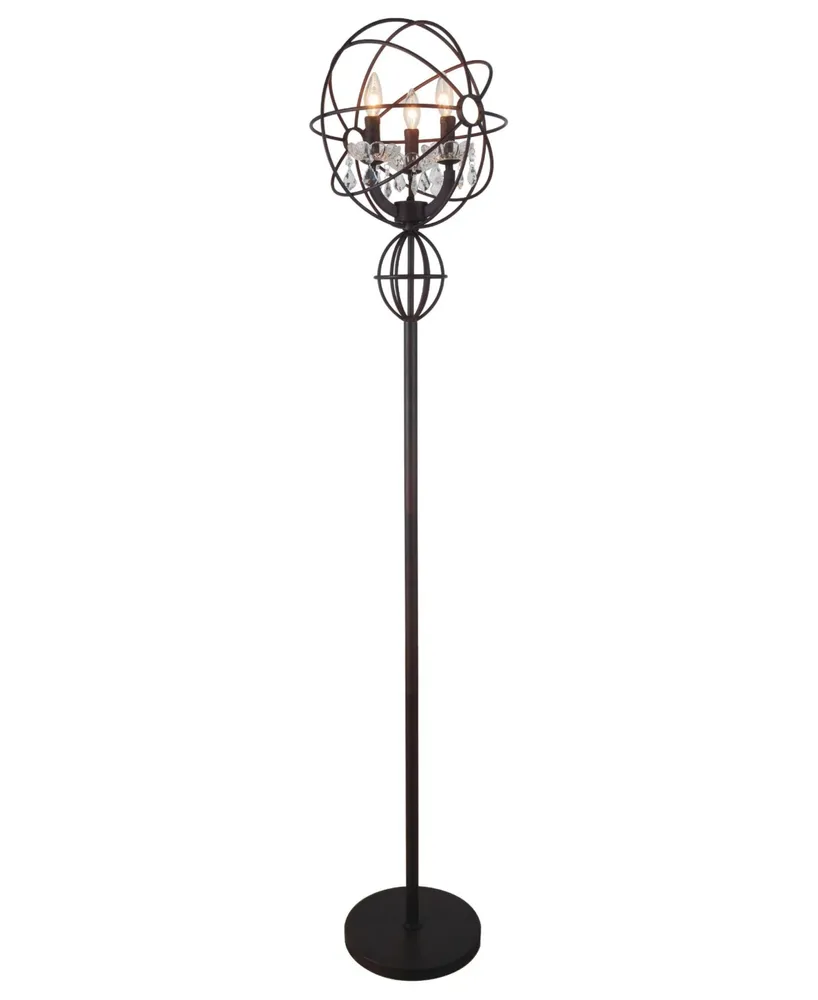 Cwi Lighting Campechia 3 Light Floor Lamp