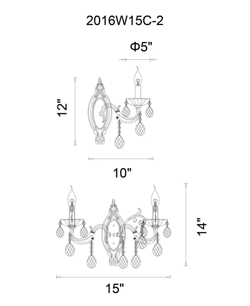 Cwi Lighting Flawless Light Wall Sconce