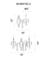 Cwi Lighting Flawless Light Wall Sconce