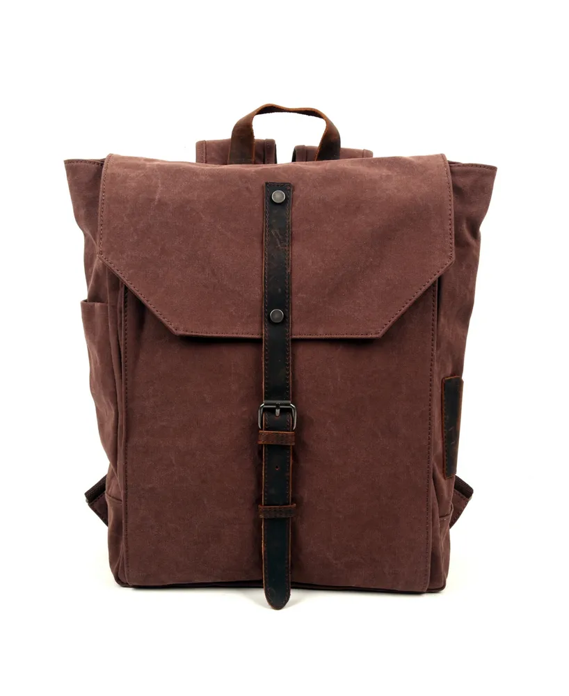 Tsd Brand Sunny Trail Canvas Backpack