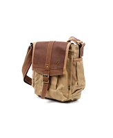 Tsd Brand Turtle Ridge Canvas Crossbody Bag