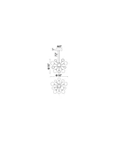 Cwi Lighting Element 8 Light Chandelier