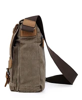 Tsd Brand Valley River Canvas Messenger Bag