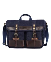 Tsd Brand Valley Trail Canvas Crossbody Bag