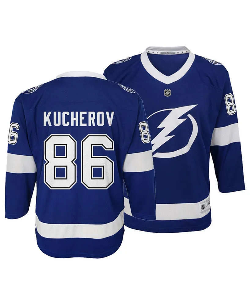 Outerstuff Big Boys Nikita Kucherov Tampa Bay Lightning Player Replica Jersey