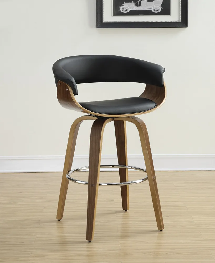 Coaster Home Furnishings Prichard Upholstered Swivel Bar Stool