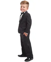 Nautica 4-Piece Tuxedo Suit, Shirt & Bowtie, Little Boys