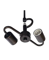 Cloth&Wire Pendant Kit For 2 Lights