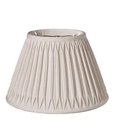 Cloth&Wire Slant Bell Double Smocked Pleat Softback Lampshade