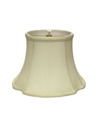 Cloth&Wire Slant Inverted Corner Oval Softback Lampshade with Washer Fitter