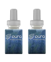 Pura Lavender Fields - Smart Home Air Diffuser Fragrance - Smart Home Scent Refill - Up to 120-Hours of Premium Fragrance per Refill