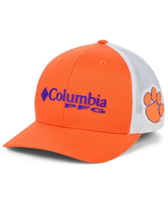 Columbia Clemson Tigers Pfg Stretch Fitted Cap