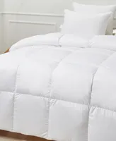 Kathy Ireland Ultra-Soft Nano-Touch White Down Fiber All Season Comforter