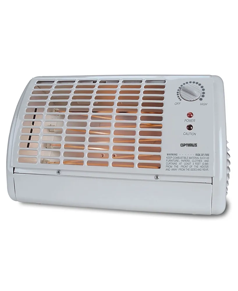 Optimus H-2210 Portable Fan Forced Radiant Heater with Thermostat | Plaza  Las Americas