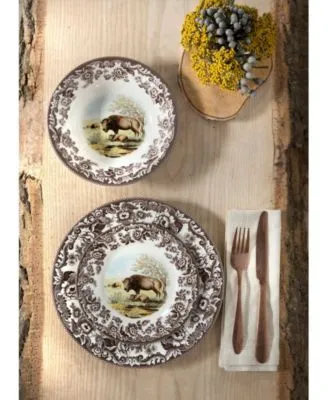 Spode Woodland Bison Collection