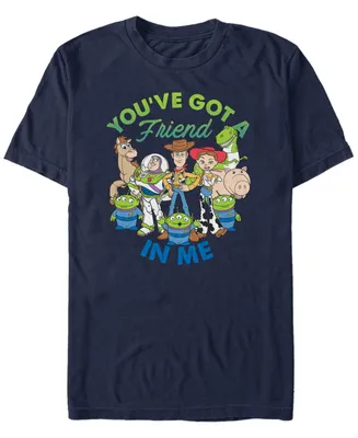 Fifth Sun Men's Disney Pixar Toy Story Cartoon Group Shot Short Sleeve T-shirt