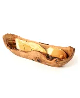 BeldiNest Olive Wood Bread Basket