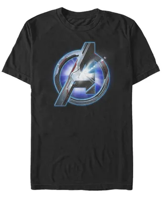 Marvel Men's Avengers Endgame Sunshine Logo, Short Sleeve T-shirt