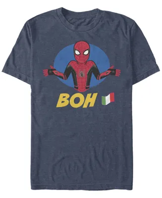 Marvel Men's Spider-Man Far From Home Boh Spidey Shrug, Short Sleeve T-shirt