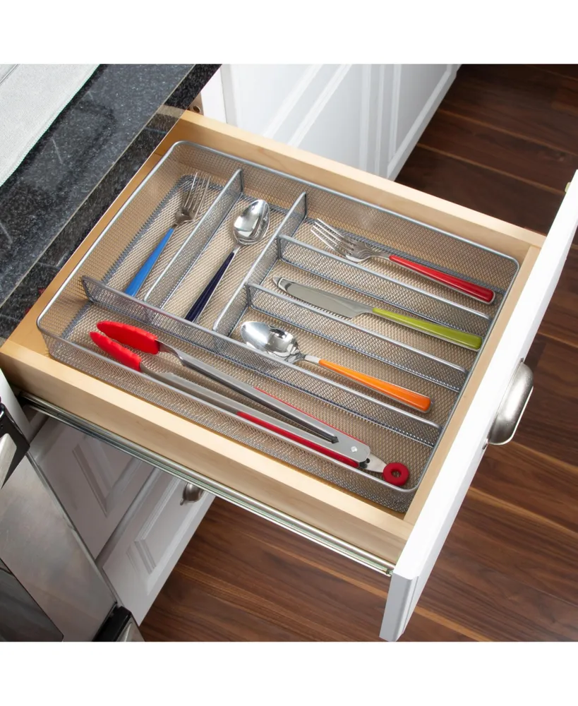 Honey Can Do 6-Compartment Drawer Organizer