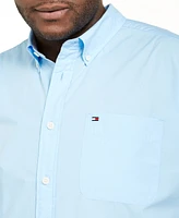 Tommy Hilfiger Men's Big & Tall Maxwell Short-Sleeve Button-Down Shirt