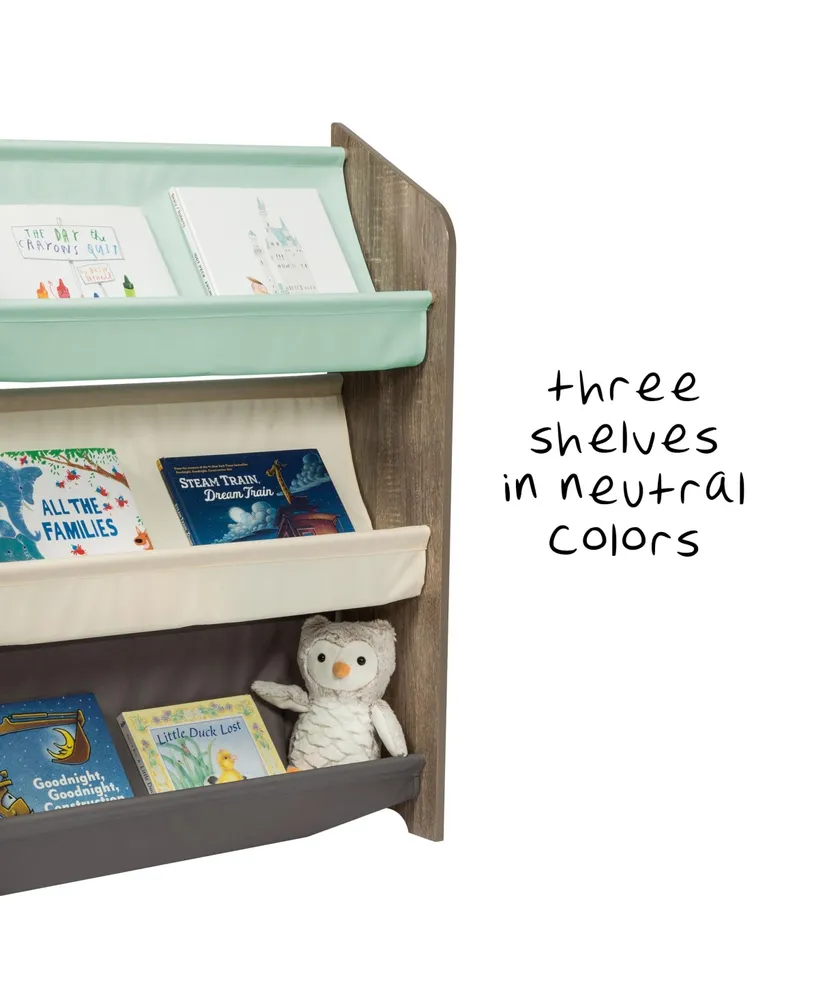 Honey Can Do Kids Collection 3-Tier Book Rack