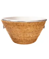 Artifacts Rattan Aluminum Ice Tub