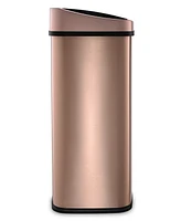 Nine Stars Group Usa Inc 13.2 Gallon Gold-tone Stainless Steel Sensor Trash Can