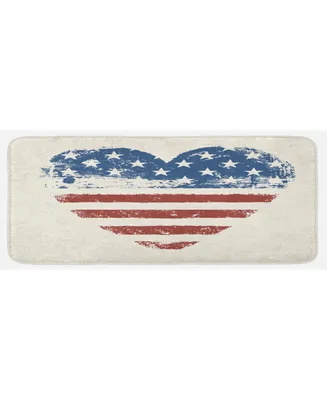 Ambesonne Americana Kitchen Mat