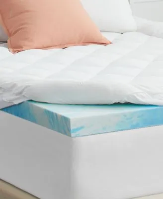 4 Sealychill Gel Comfort Mattress Topper With Pillowtop Cover