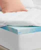 4" SealyChill Gel + Comfort Mattress Topper with Pillowtop Cover