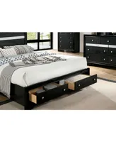 Hillen 2-Drawer Queen Panel Bed