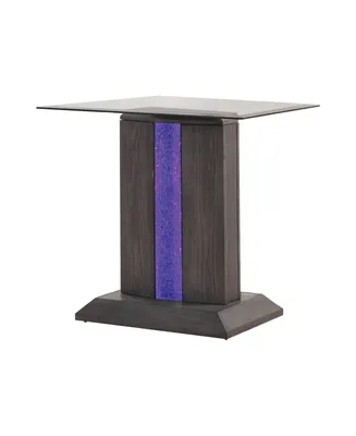 Furniture of America Aricelle Led Lights End Table