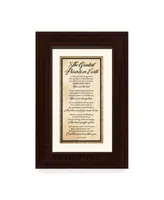 James Lawrence the Greatest Parents on Earth Traditions Framed Art, 8.5" x 12.5"