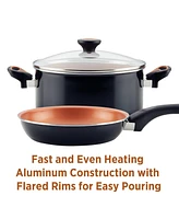 Farberware Glide Copper Ceramic Nonstick 10" Skillet