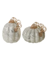 Glitzhome Set-2 Glasetset Pumpkin