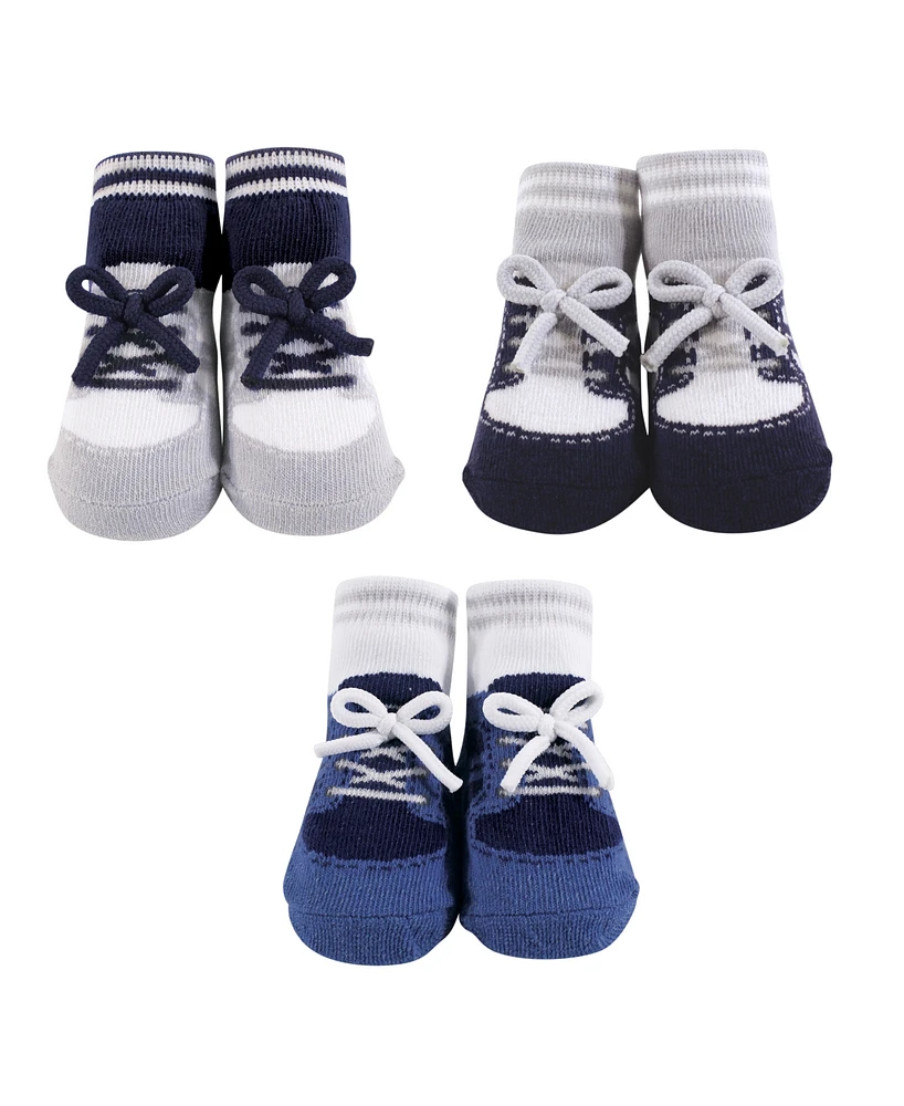 Hudson Baby Baby Girl Sock Gift Set 3-Piece