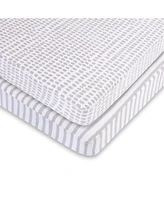 Ely's & Co. Waterproof Pack N Play Portable Crib Sheet ( Pack of 2 )