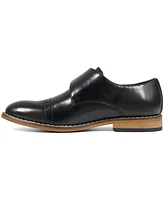 Stacy Adams Big Boy Desmond Cap Toe Monk Strap Shoe