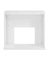 Southern Enterprises Morrigan Mirrored Electric Fireplace