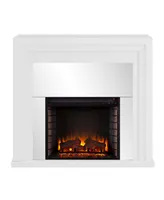 Southern Enterprises Morrigan Mirrored Electric Fireplace