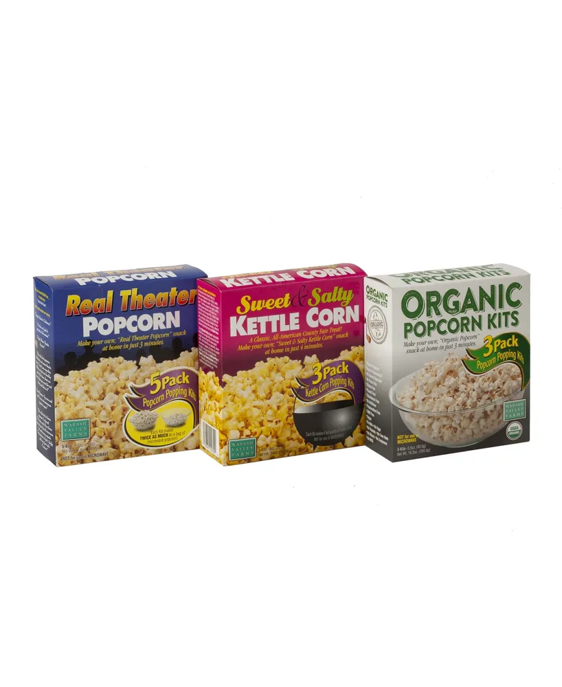 Original Whirley Pop and Organic Popping Kits