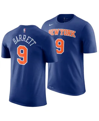 Nike Men's Rj Barrett New York Knicks Icon Player T-Shirt