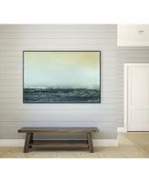 Giant Art 40" x 30" Sea View Vi Art Block Framed Canvas