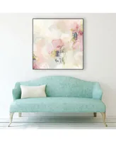 Giant Art 30" x 30" Cherry Blossom Ii Art Block Framed Canvas