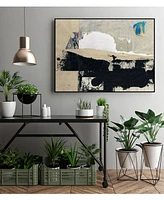Giant Art 14" x 11" Modern Collage Vi Art Block Framed Canvas