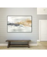 Giant Art 24" x 18" Kinetic Horizon I Art Block Framed Canvas