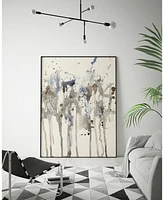 Giant Art 14" x 11" Neutral Splash I Art Block Framed Canvas