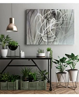 Giant Art 40" x 30" Crosswinds Iv Museum Mounted Canvas Print